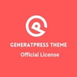 Generatpress - WordPress theme Official License