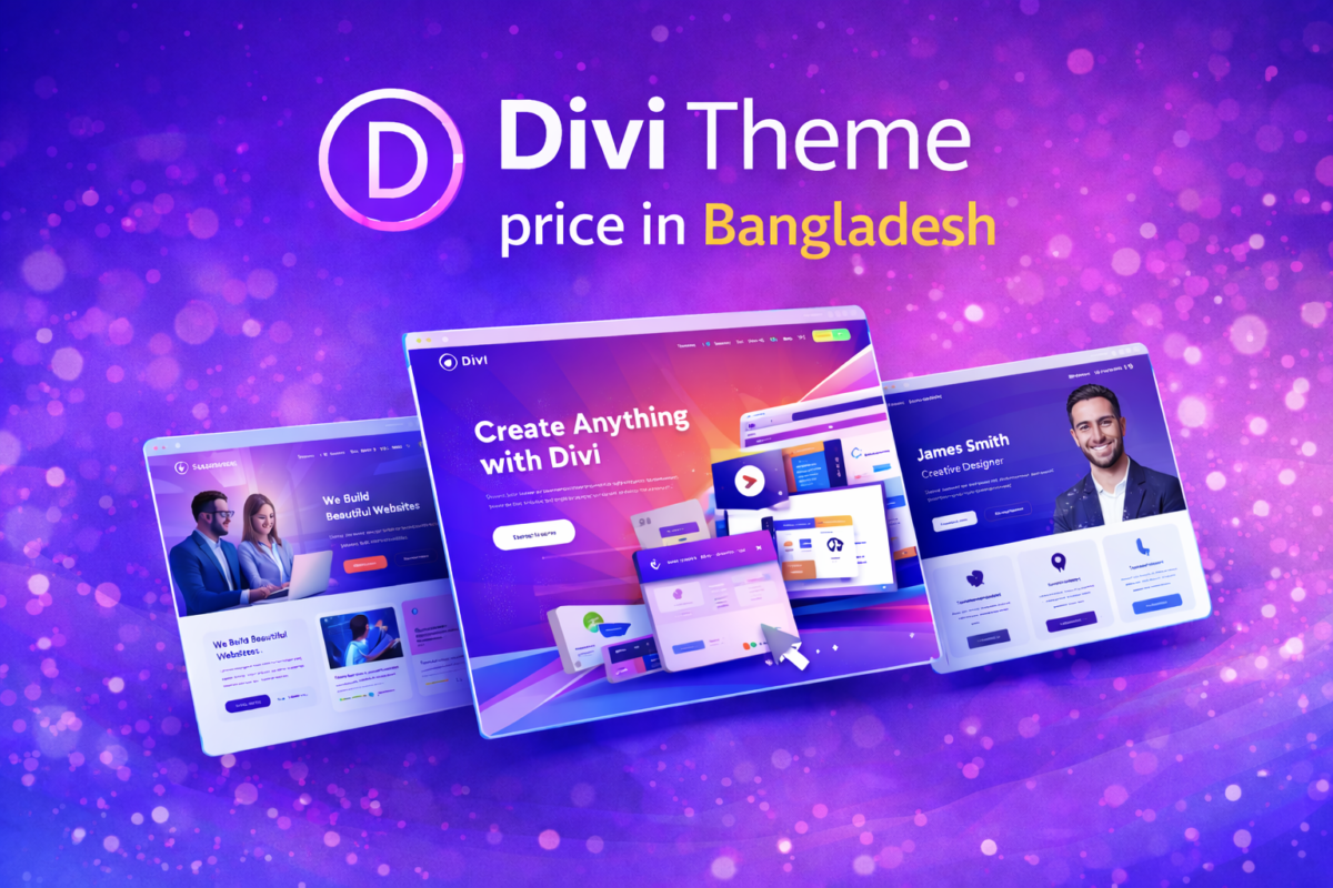 Divi Theme price in Bangladesh premium drag and drop WordPress theme