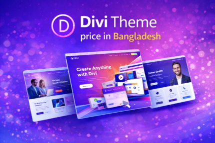 Divi Theme price in Bangladesh premium drag and drop WordPress theme