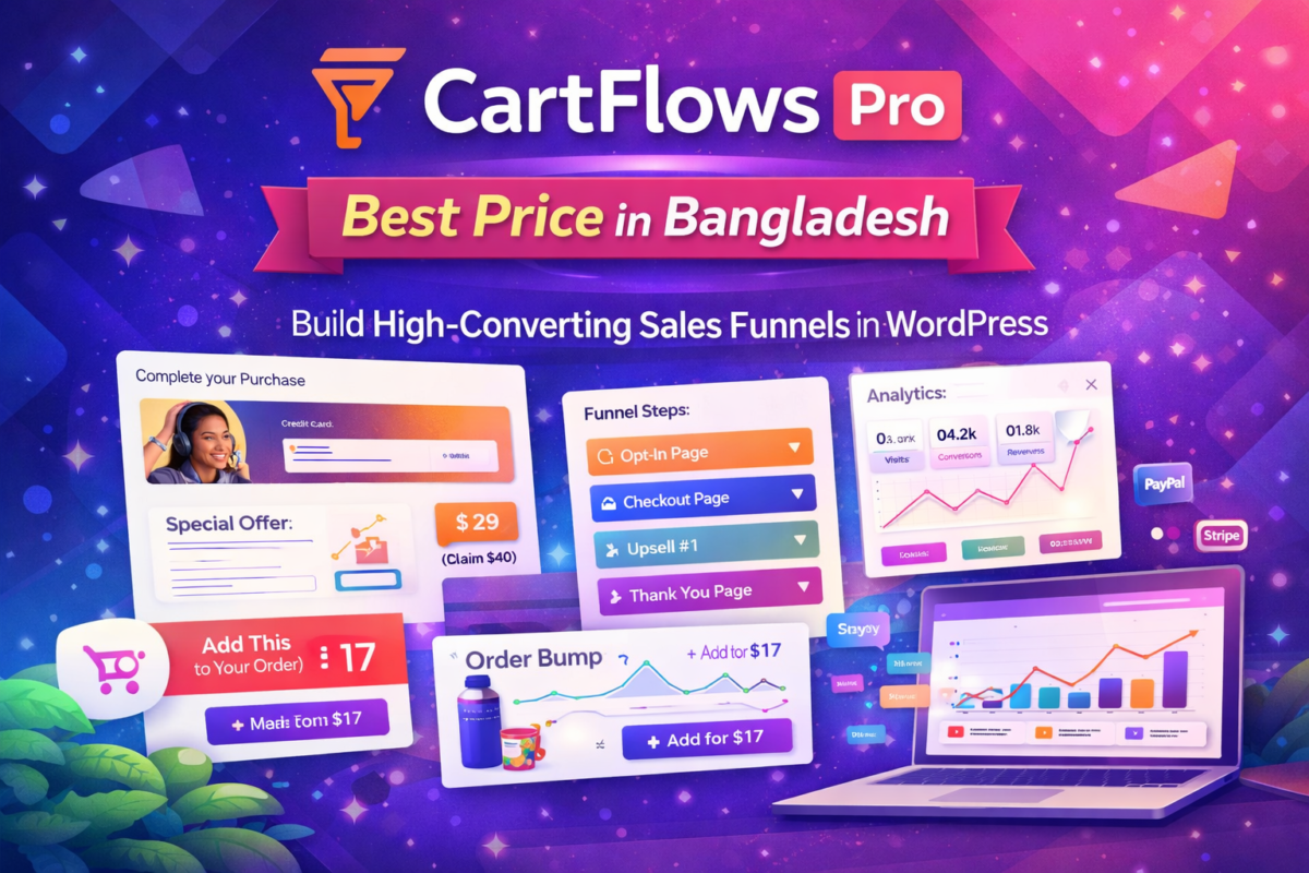 "Cartflows Pro Plugin for WordPress | Build High-Converting Sales Funnels in Bangladesh