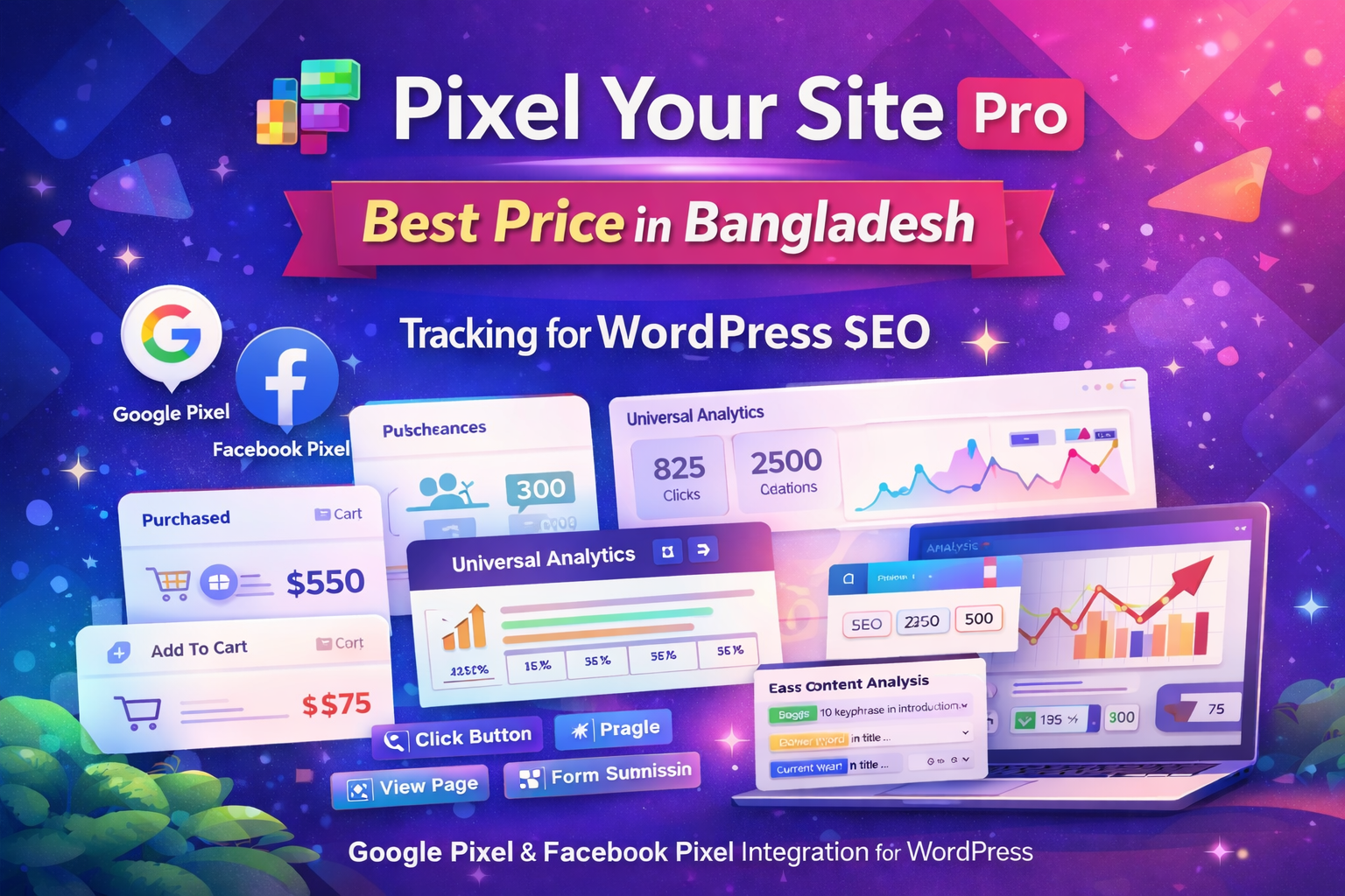 pixel-your-site-price-bangladesh-wordpress-plugin.webp Pixel Your Site Plugin for WordPress | Google Pixel and Facebook Pixel Integration for Website Tracking in Bangladesh