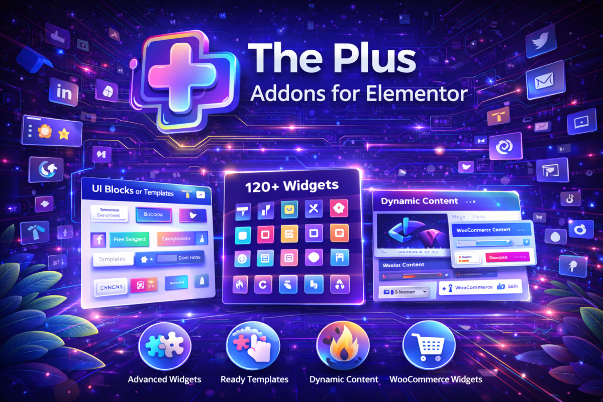 The Plus Addons for Elementor price in Bangladesh | Advanced Elementor widgets plugin