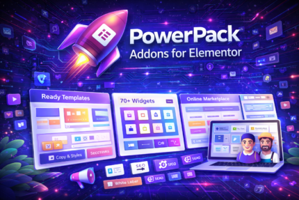 PowerPack Addons for Elementor price in Bangladesh | Advanced Elementor widgets plugin