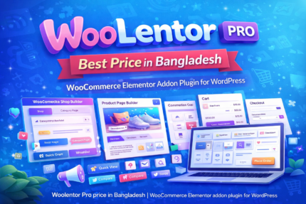 Woolentor Pro price in Bangladesh | WooCommerce Elementor addon plugin for WordPress