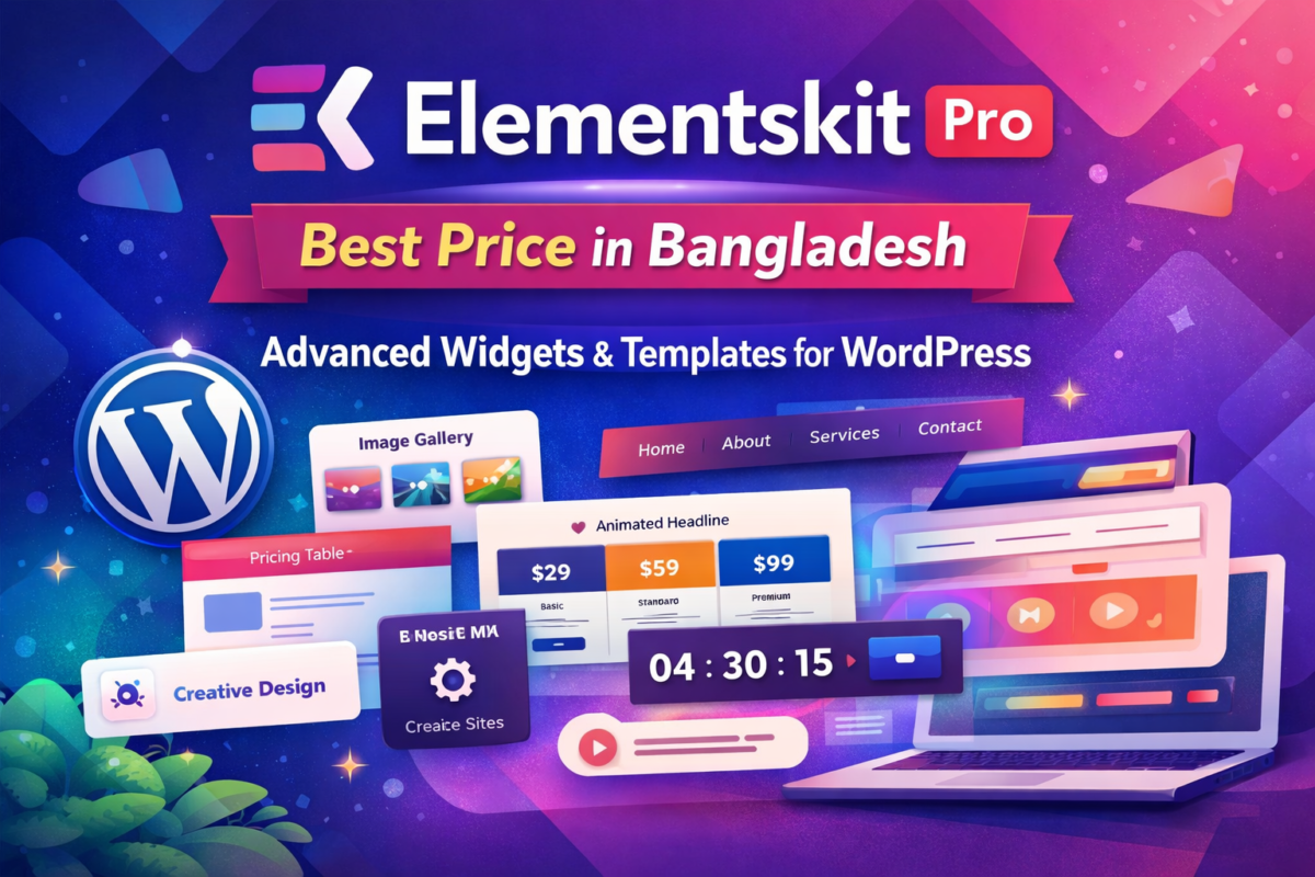 Elementskit Pro Plugin for WordPress | Advanced Widgets and Templates for Website Design in Bangladesh