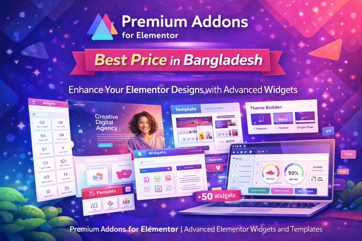 Premium Addon for Elementor Plugin | Enhance Your Elementor Design in Bangladesh